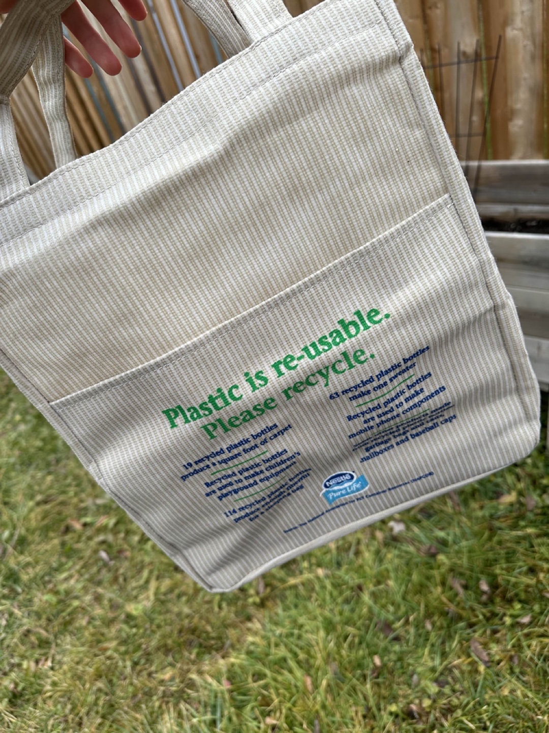 Reusable shopping plastic Bag - Nestlé Pure Life - photo 3