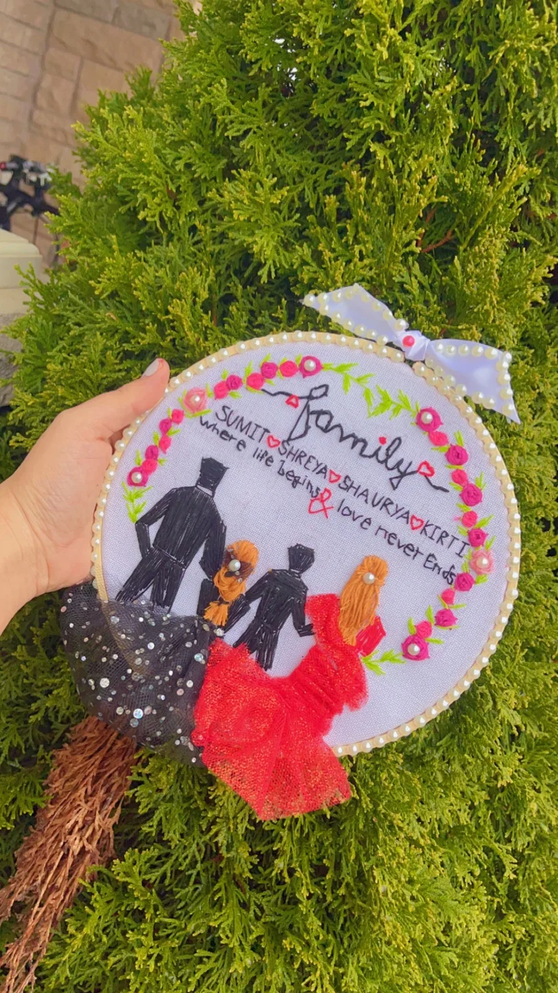 Family Embroidery Hoop image indicator(5)