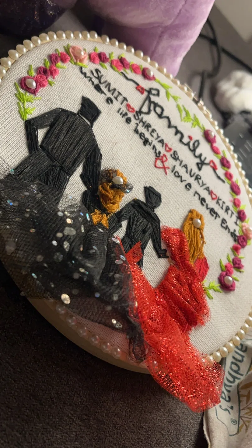 Family Embroidery Hoop image indicator(6)