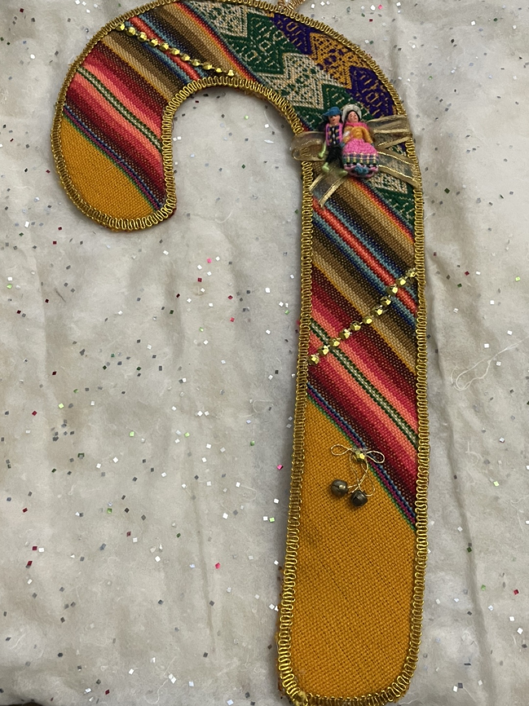 Handmade Christmas Ornament Candy Cane