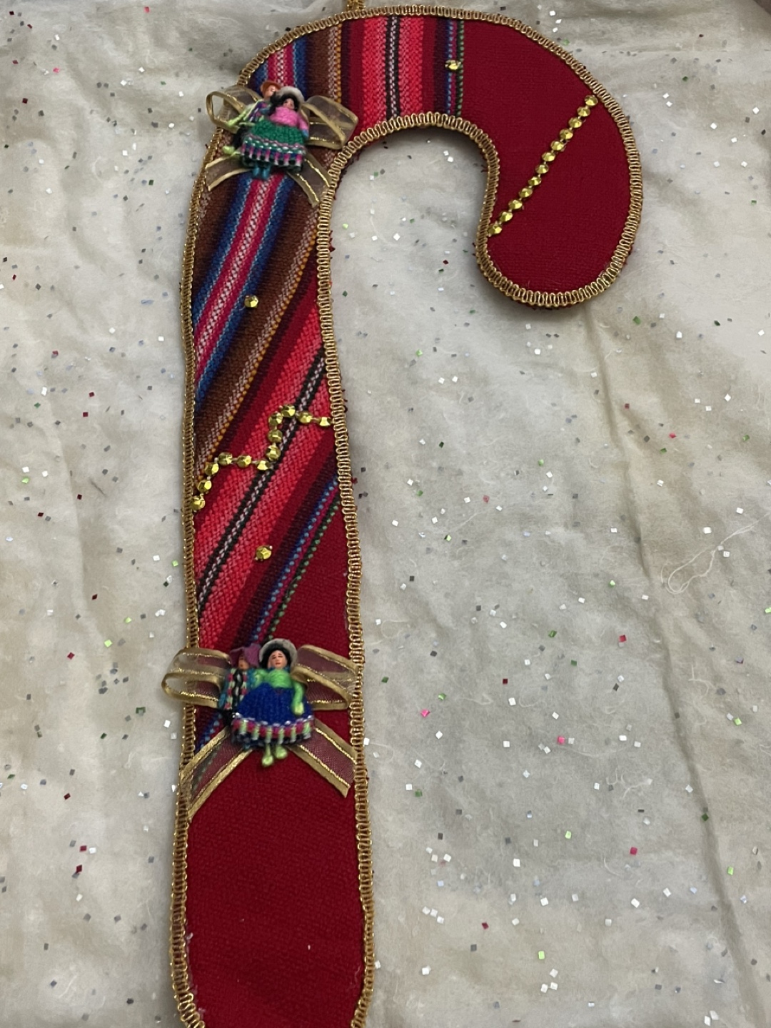 Handmade Christmas Ornament Candy Cane - photo 5