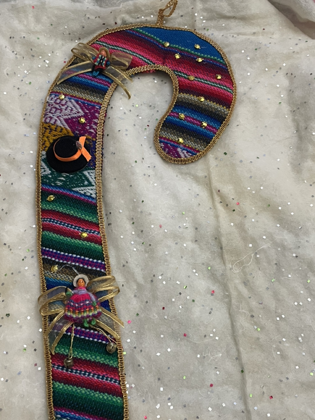 Handmade Christmas Ornament Candy Cane - photo 3