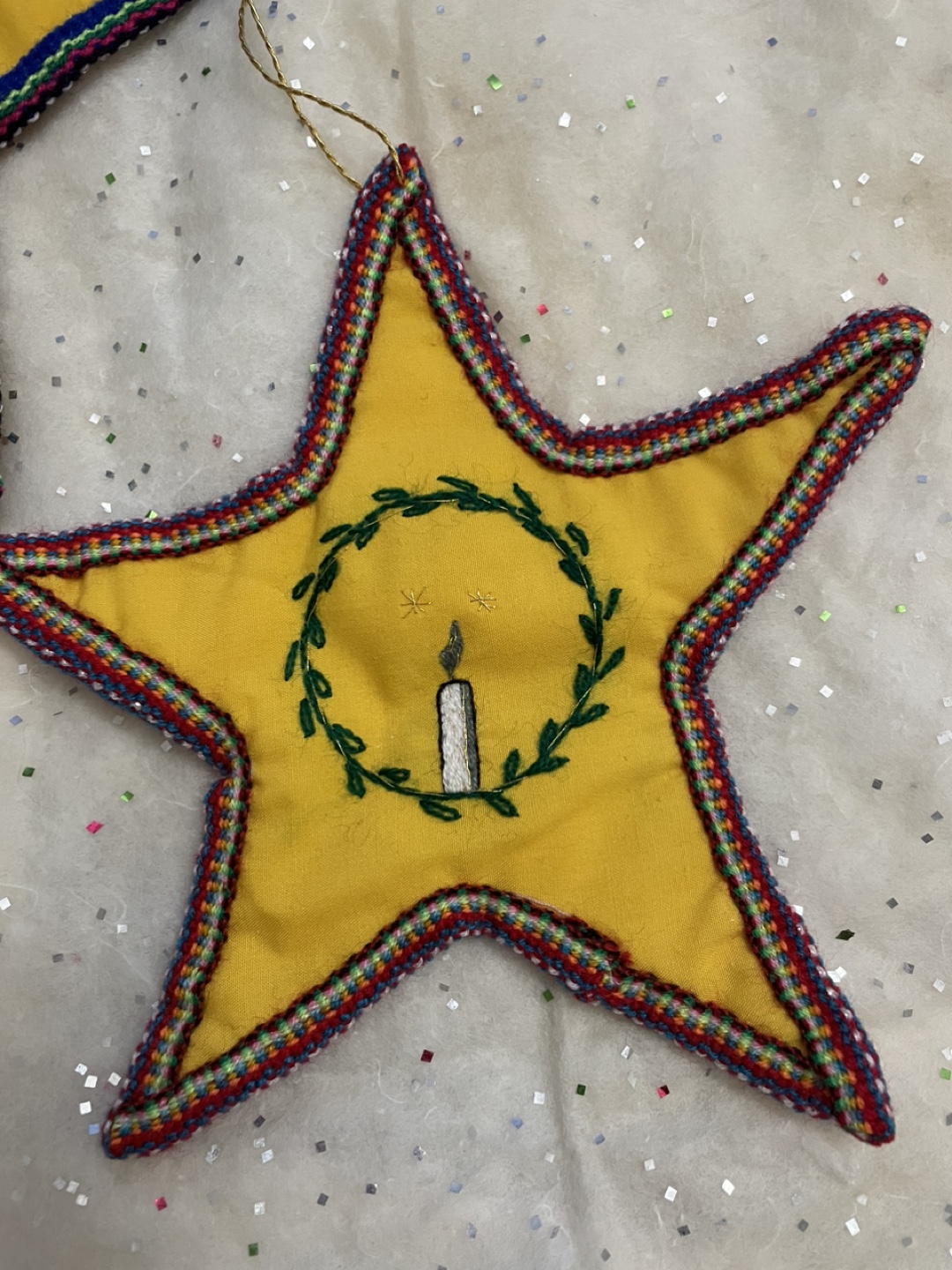 Set of Three Vintage Christmas Ornaments - photo 2