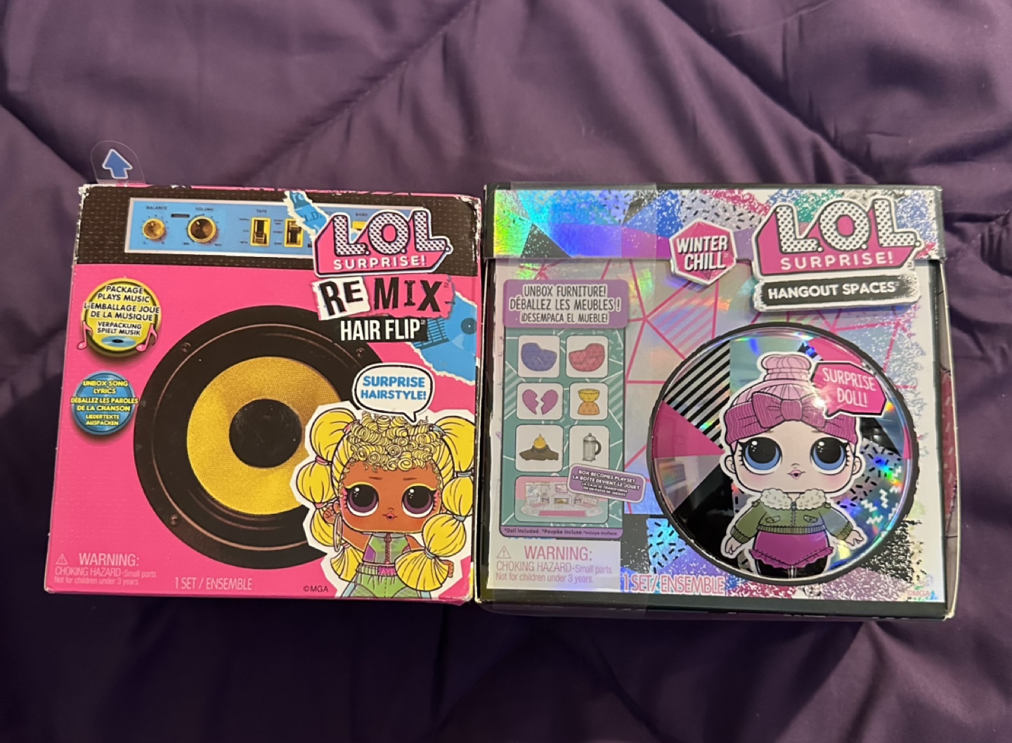 LOL Surprise! Winter Chill & Remix Hair Flip Dolls