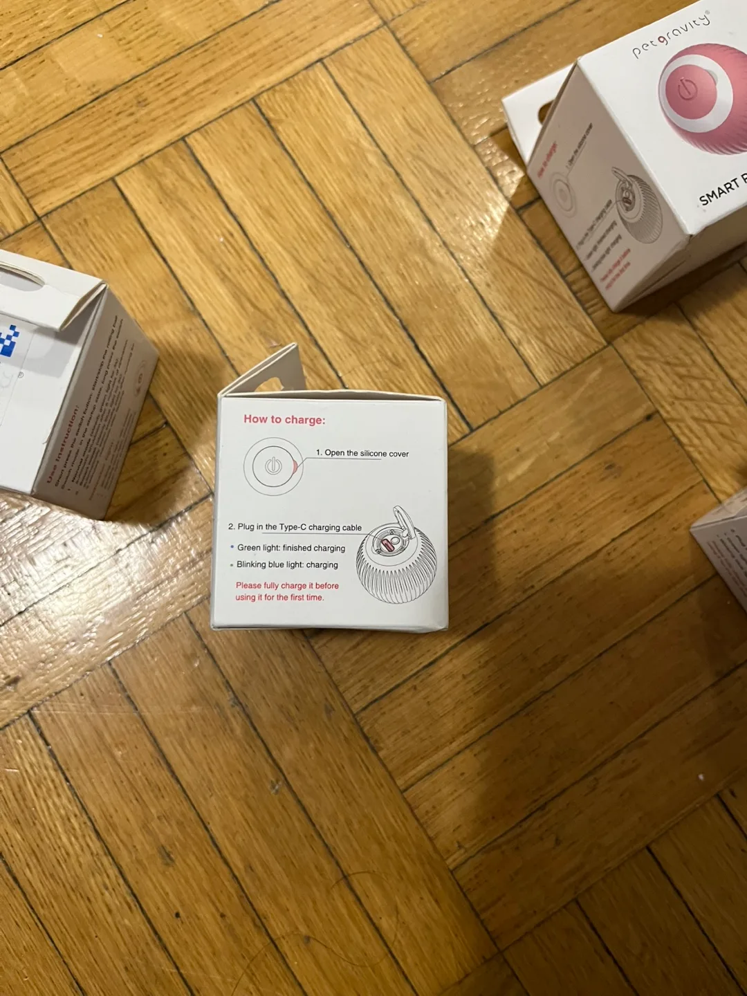 Petgravity Smart Rotating Ball Cat Toy image indicator(3)