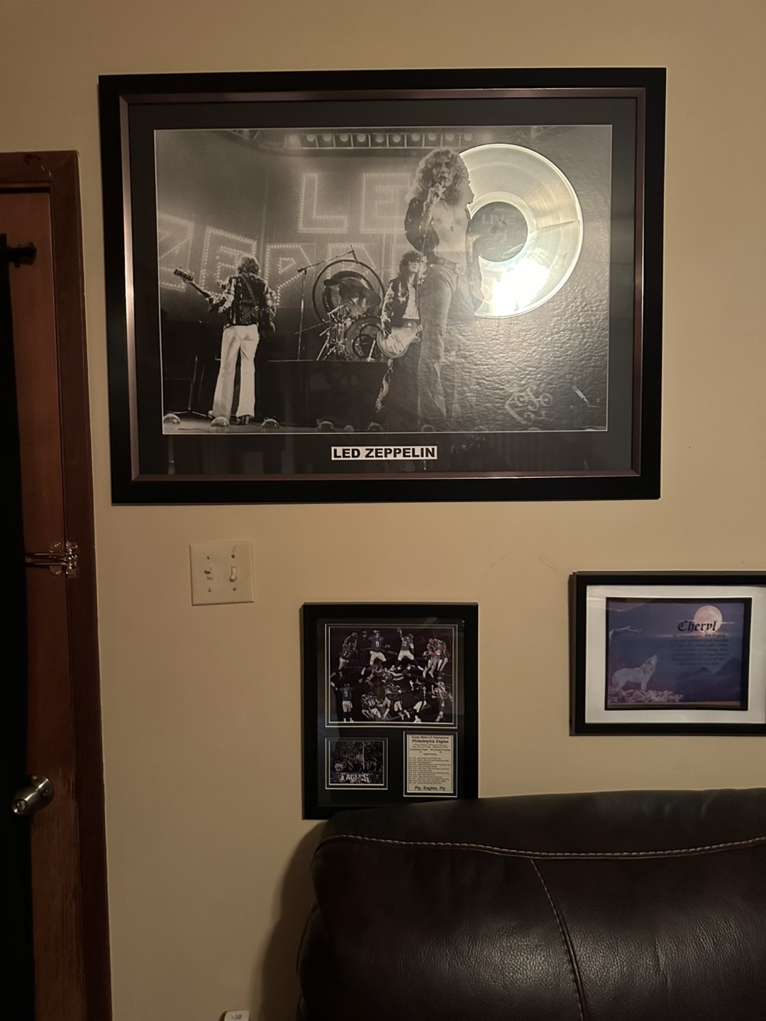 Led Zeppelin Framed Photo