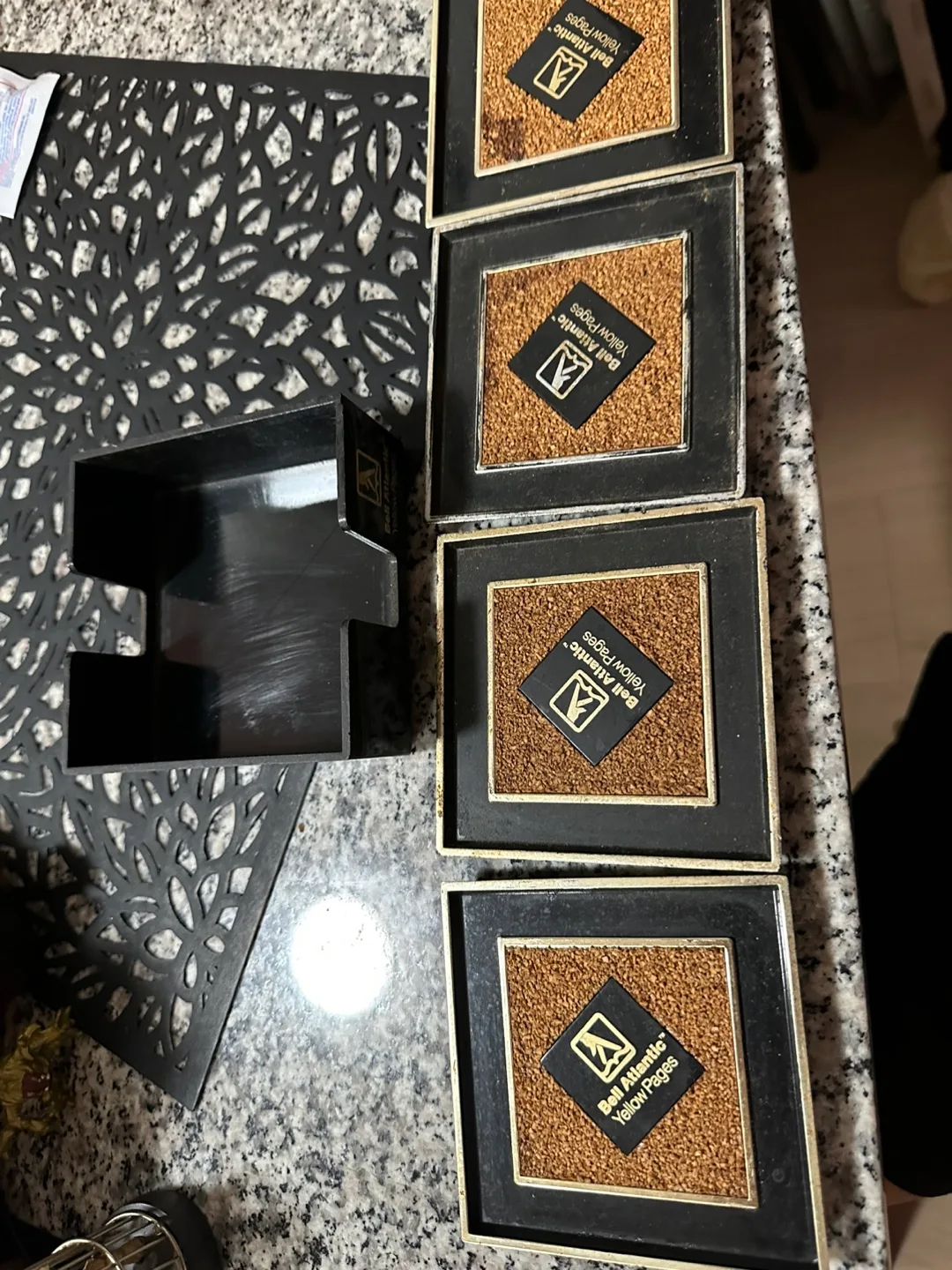 Vintage Bell Atlantic Yellow Pages 4 Coasters image indicator(2)