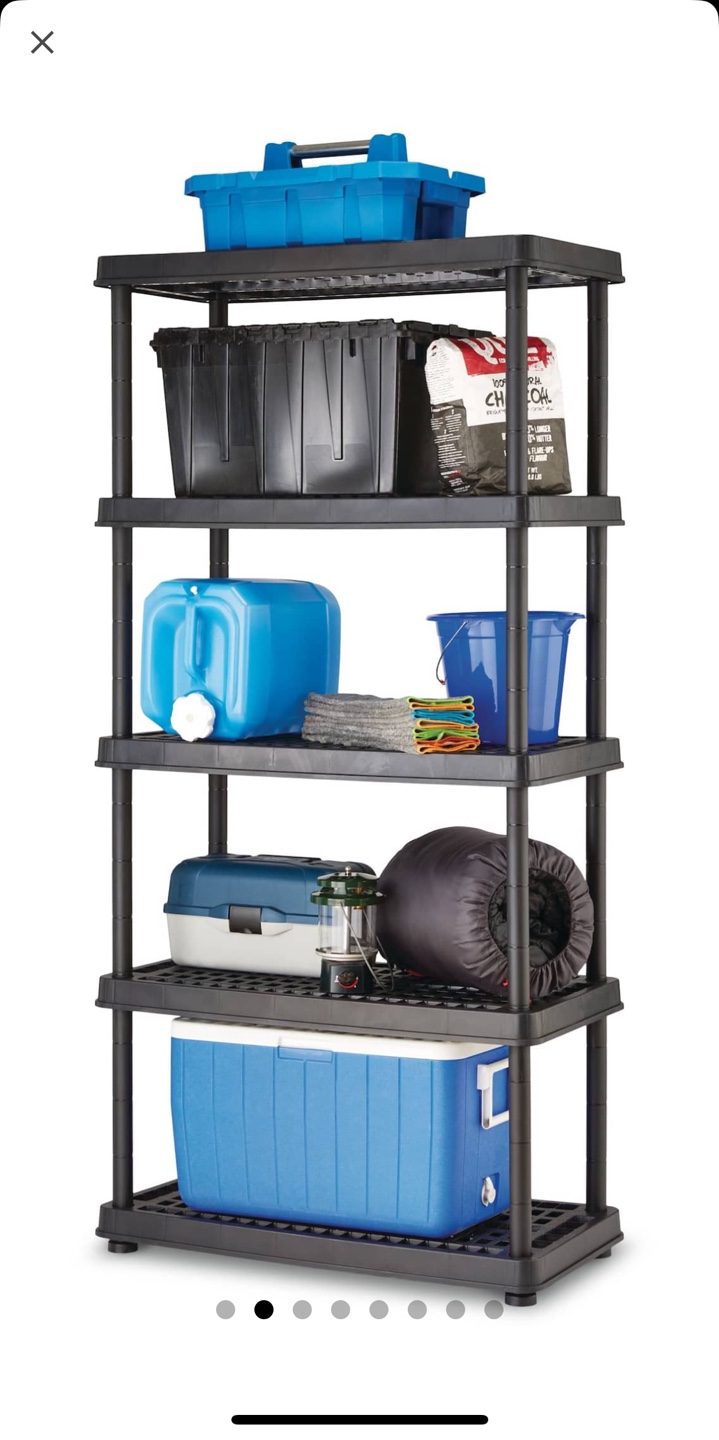5 Shelf Storage Rack - photo 2