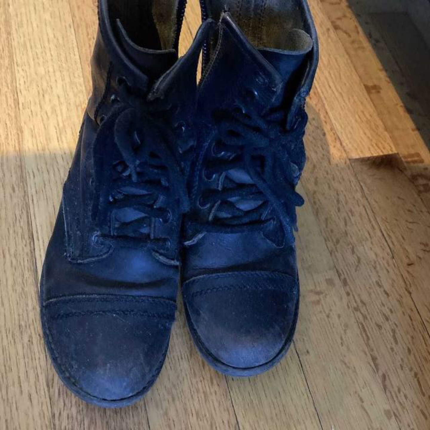 Black Leather Boots