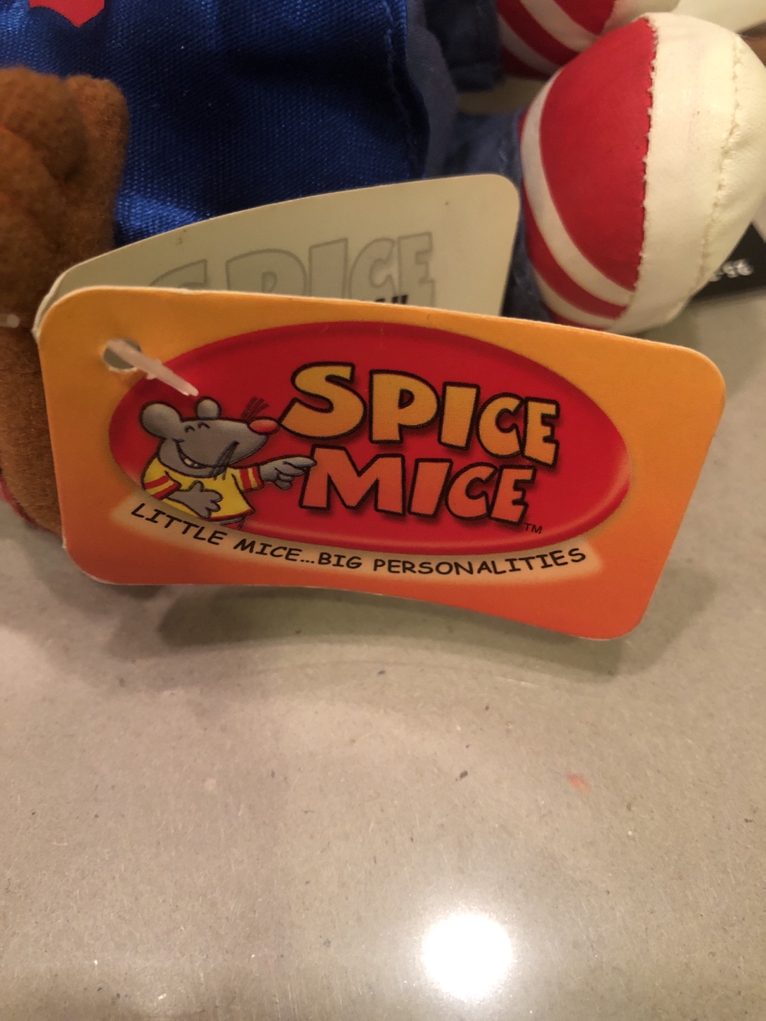 Spice Mice Plush Keychain - photo 3
