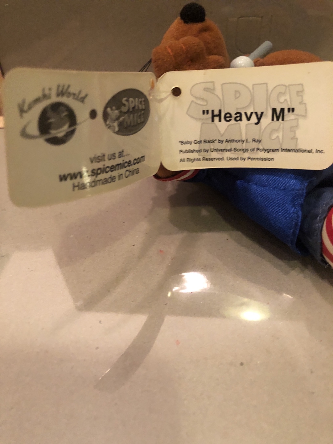 Spice Mice Plush Keychain - photo 4