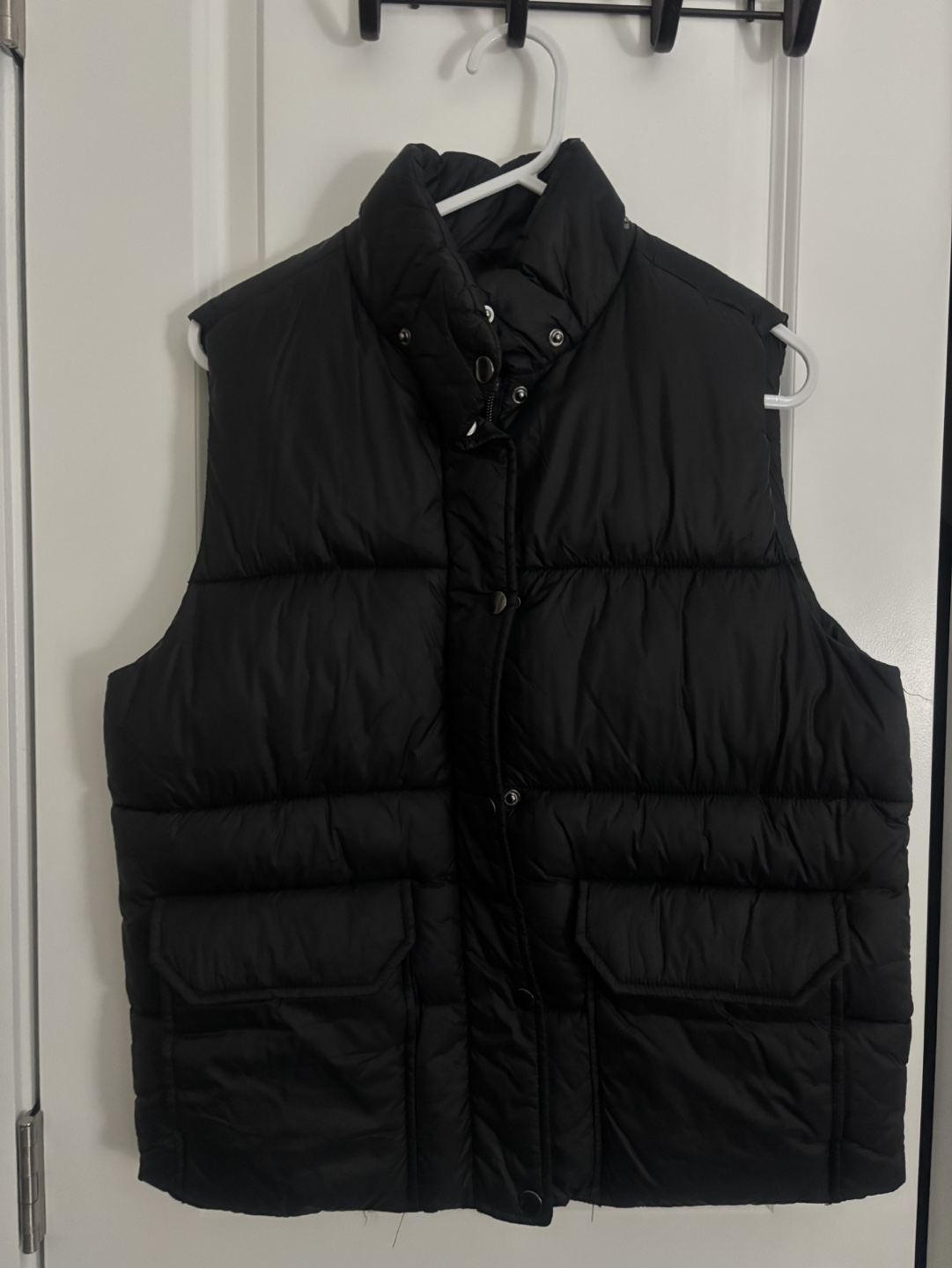 Black Puffer Vest