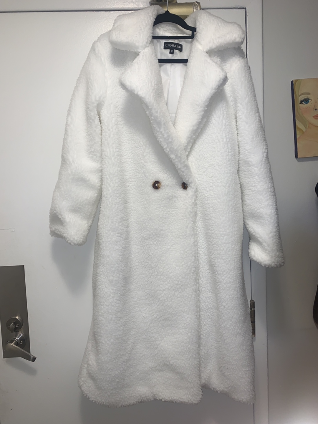 White Teddy Bear Coat