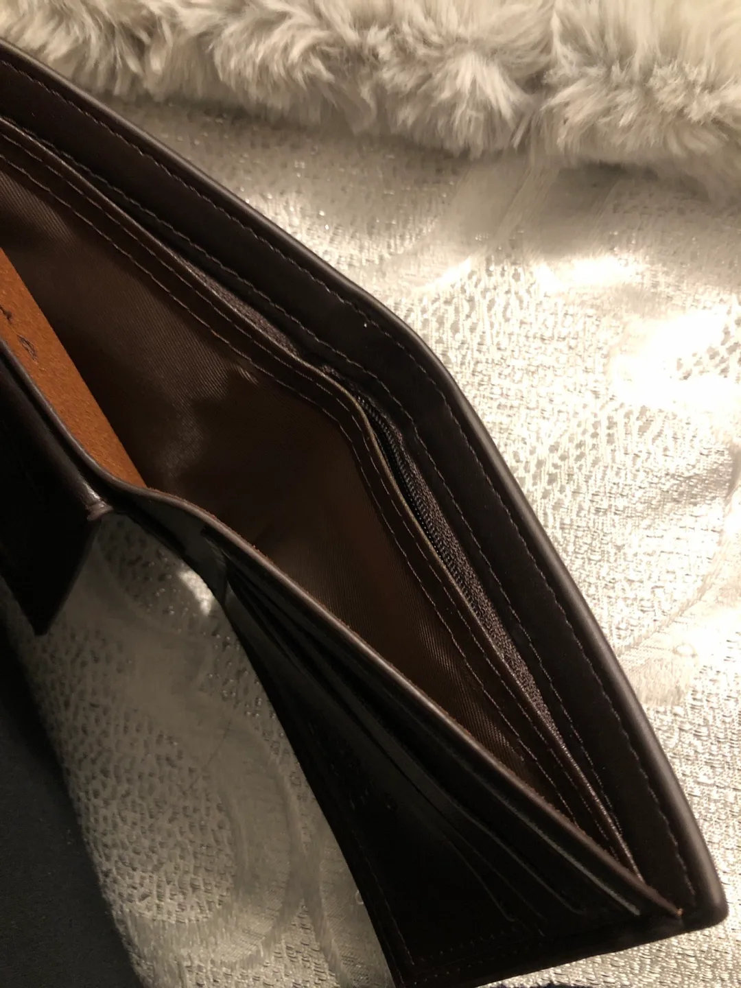 Brown bifold Wallet image indicator(3)