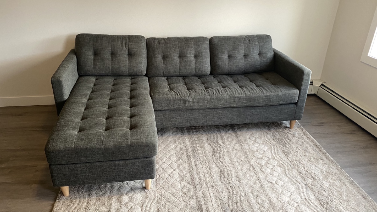Grey Sectional Sofa - photo 3