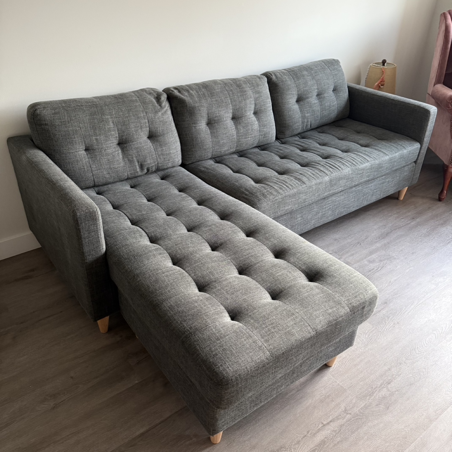 Grey Sectional Sofa - photo 2
