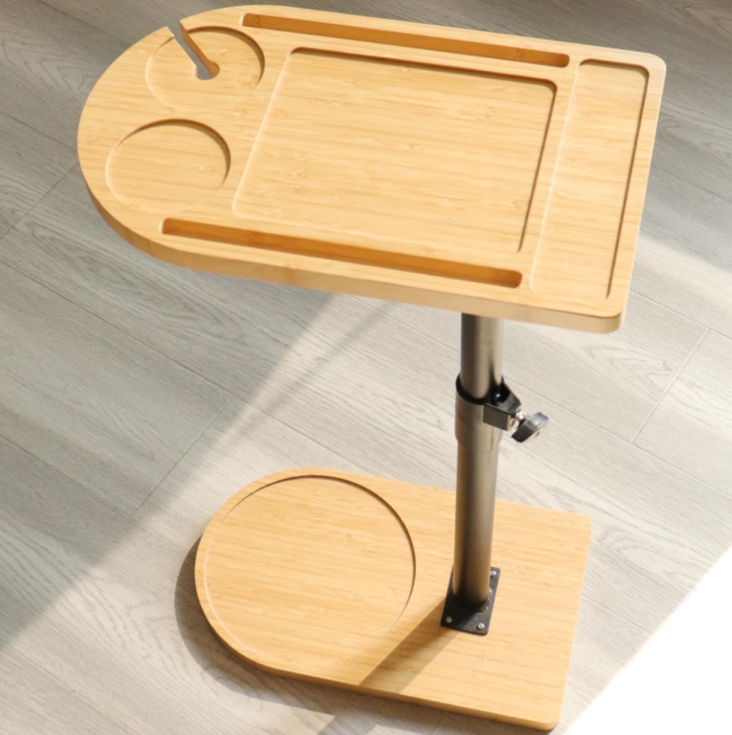 Height Adjustable End Table - New