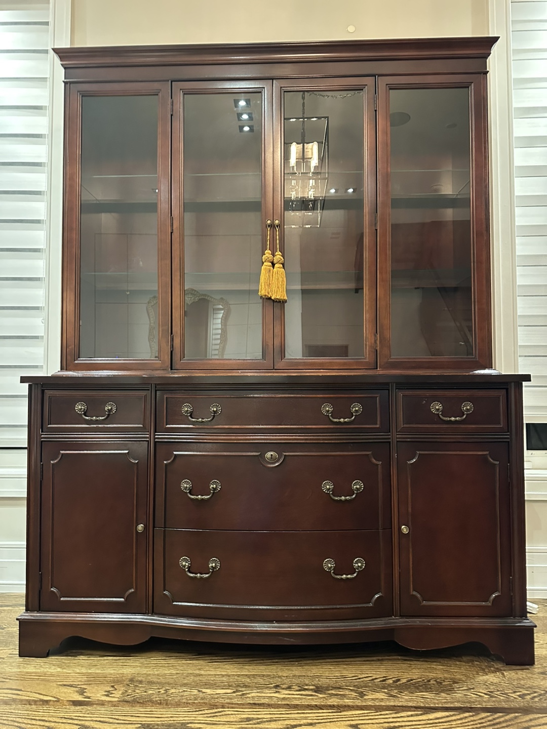 Wooden Hutch Cabinet