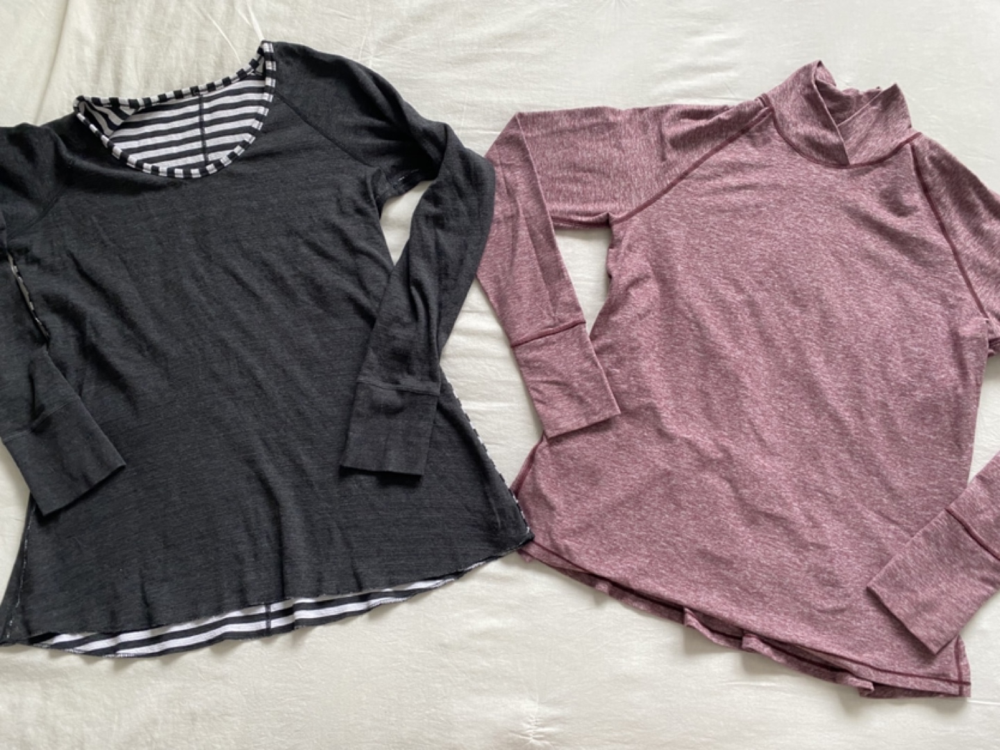 2 Lululemon Long Sleeve Shirts
