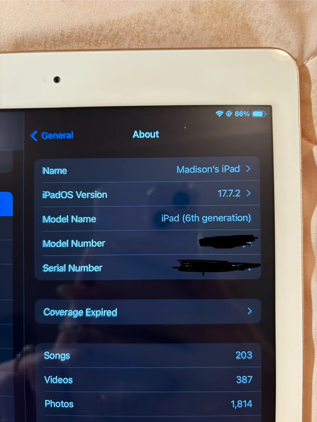 iPad 6th Gen 128GB image indicator(4)
