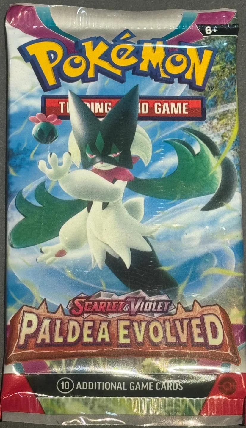 Pokemon Paldea Evolved Packs image indicator(3)