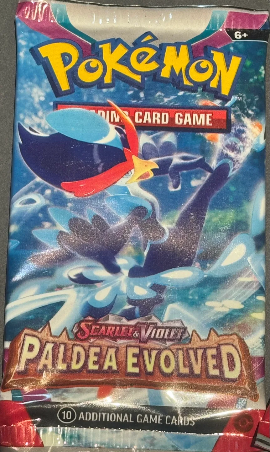 Pokemon Paldea Evolved Packs image indicator(6)