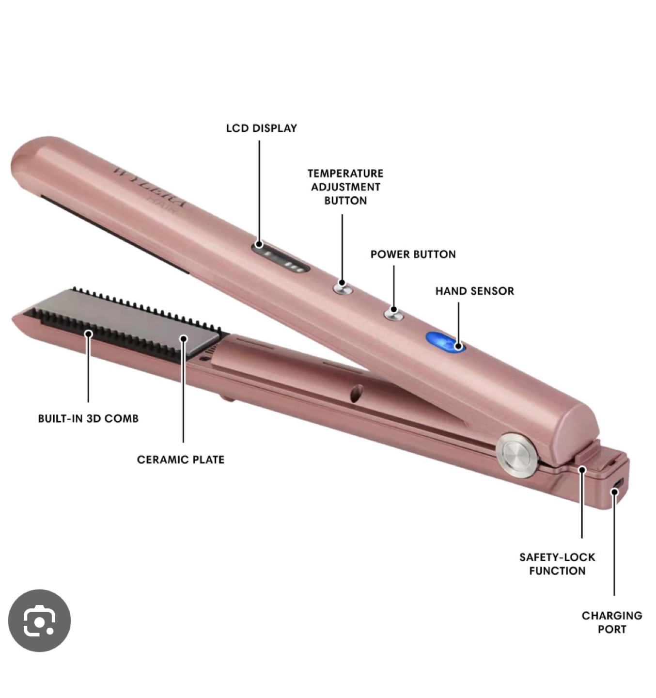 Wylera Hair Dreamstyler Hair Straightener