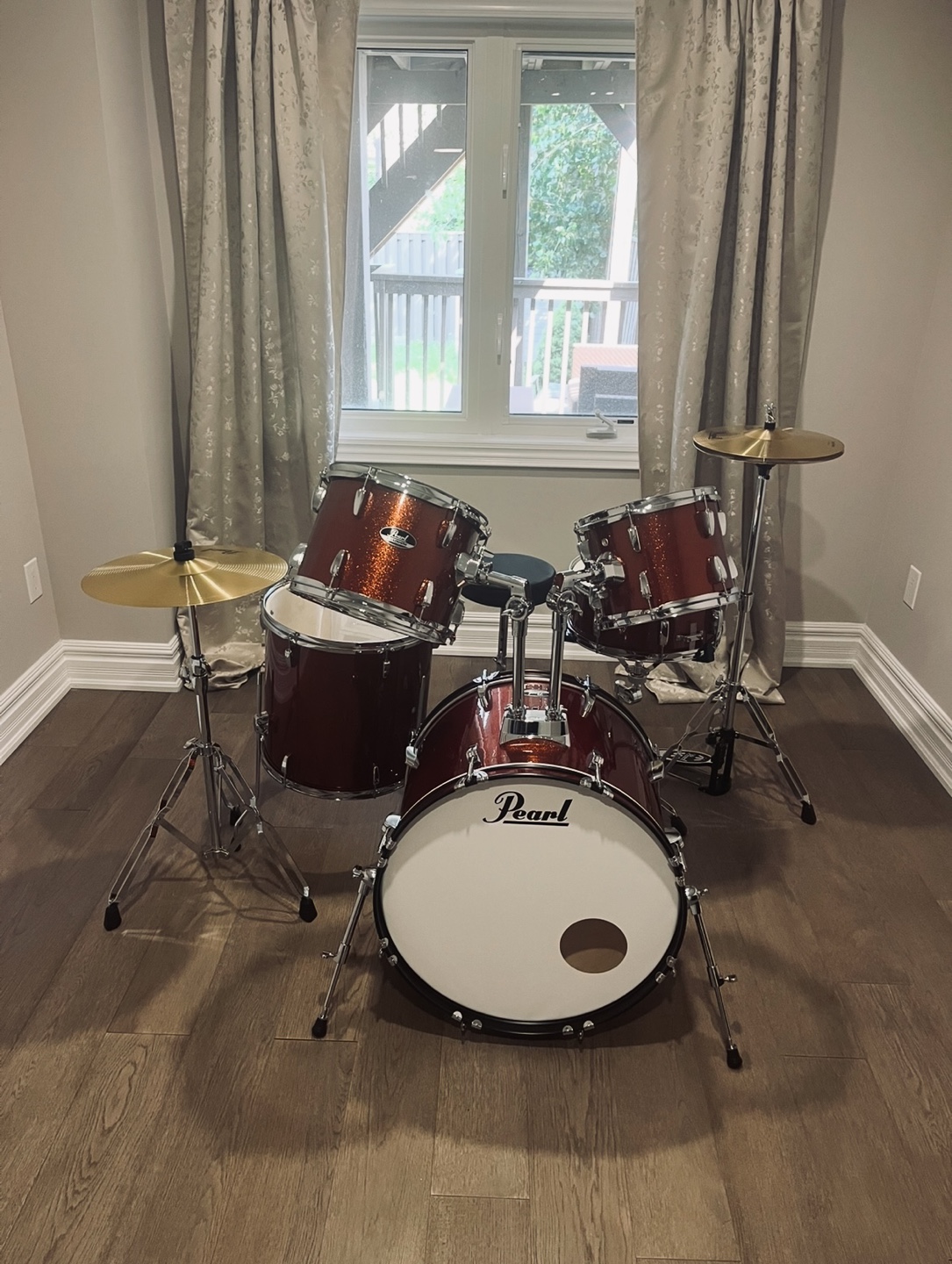 Pearl 5-Piece Drum Set - photo 3