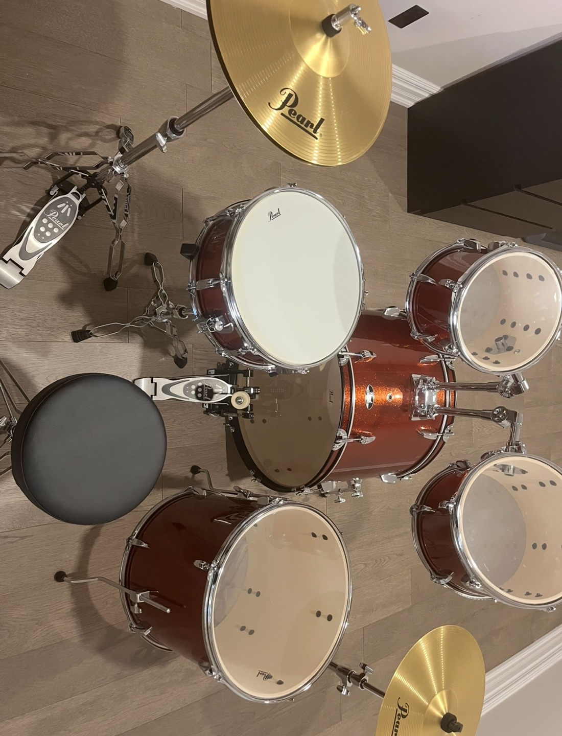 Pearl 5-Piece Drum Set - photo 2