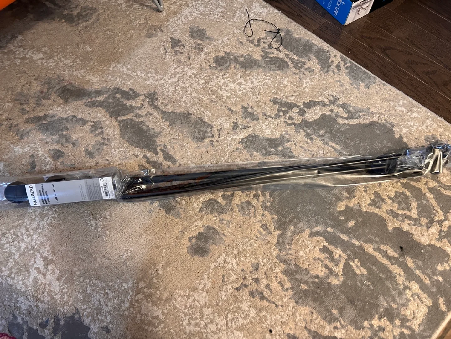 IKEA HALLGÄRD Curtain Rod Kit 71-122cm image indicator(2)