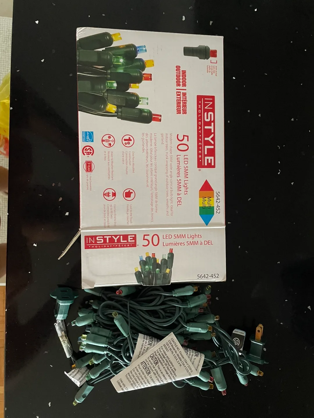 50 LED Multi-Colour String Lights image indicator(2)