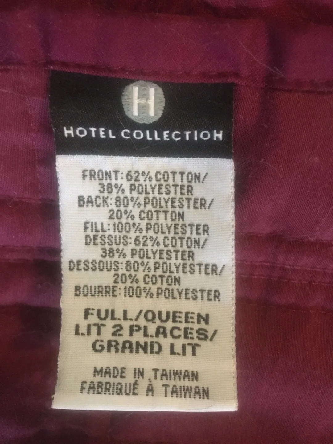 Hotel Collection Full/Queen Quilt image indicator(3)