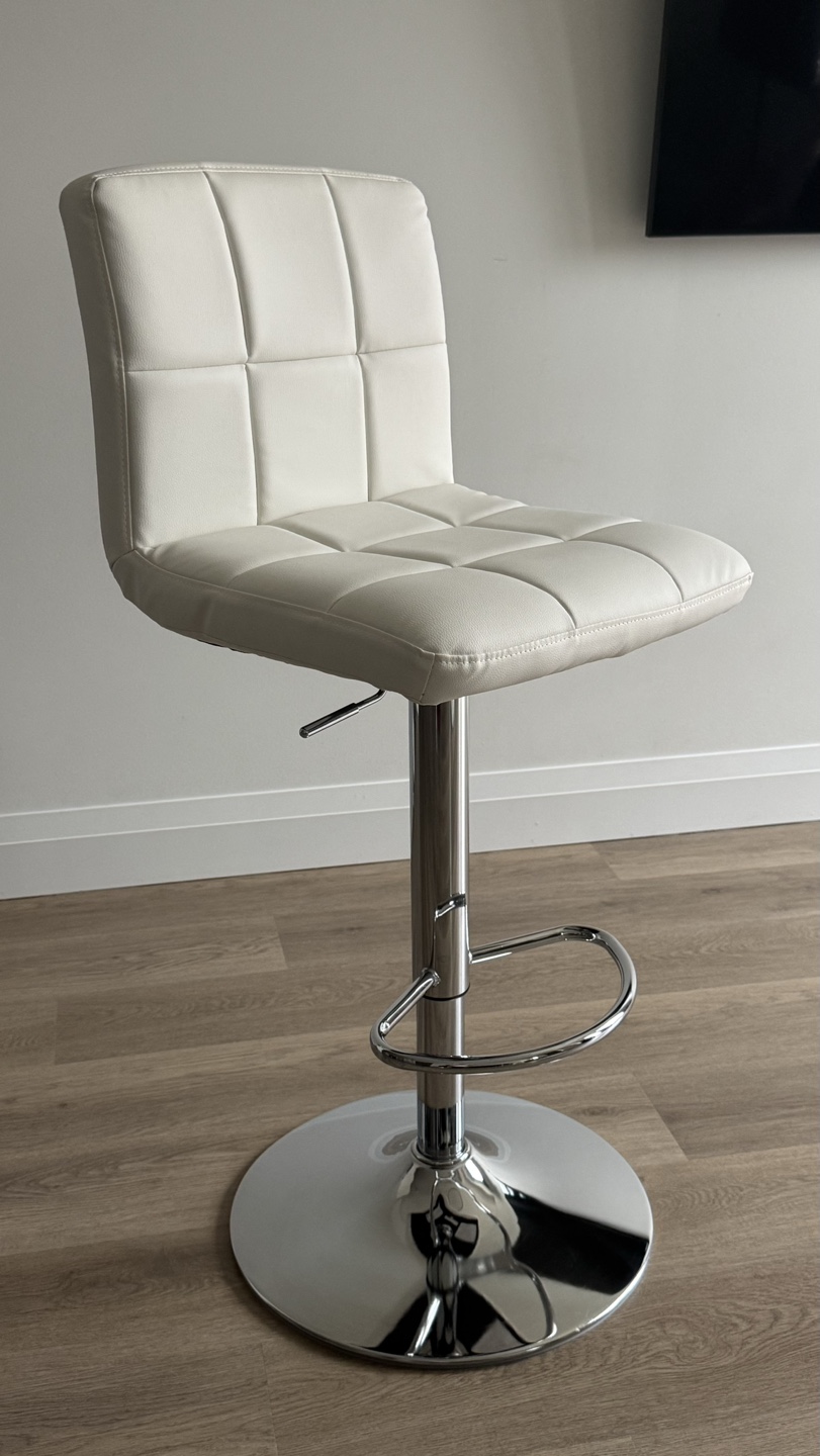 White Bar Stools - photo 2