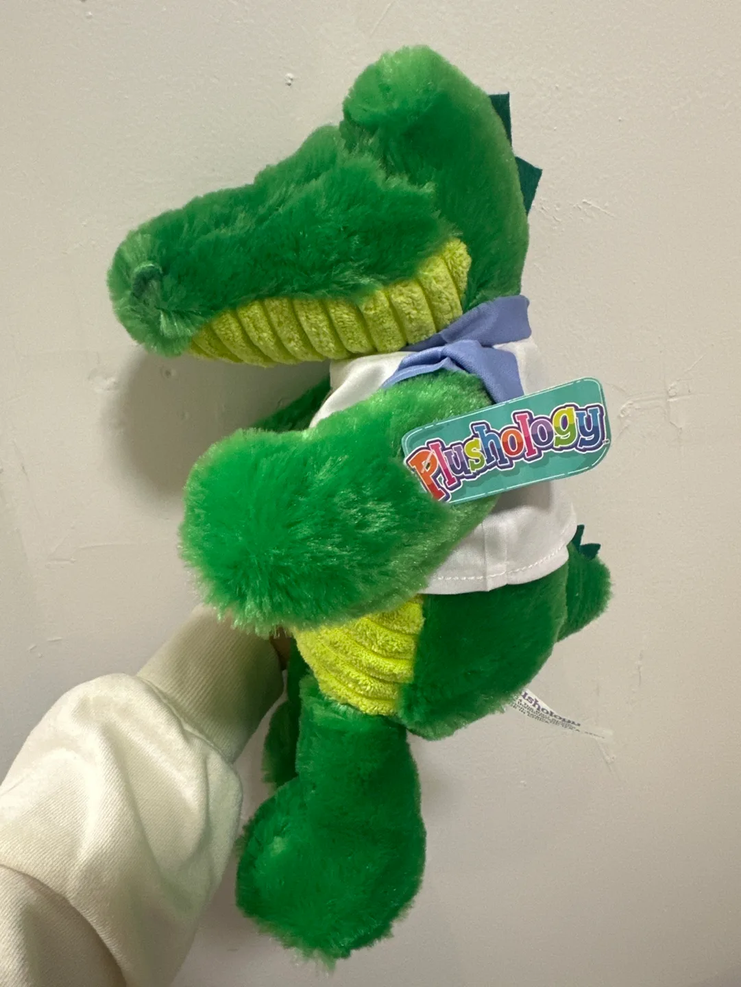 9” Plush Green Alligator Stuffed Toy image indicator(2)