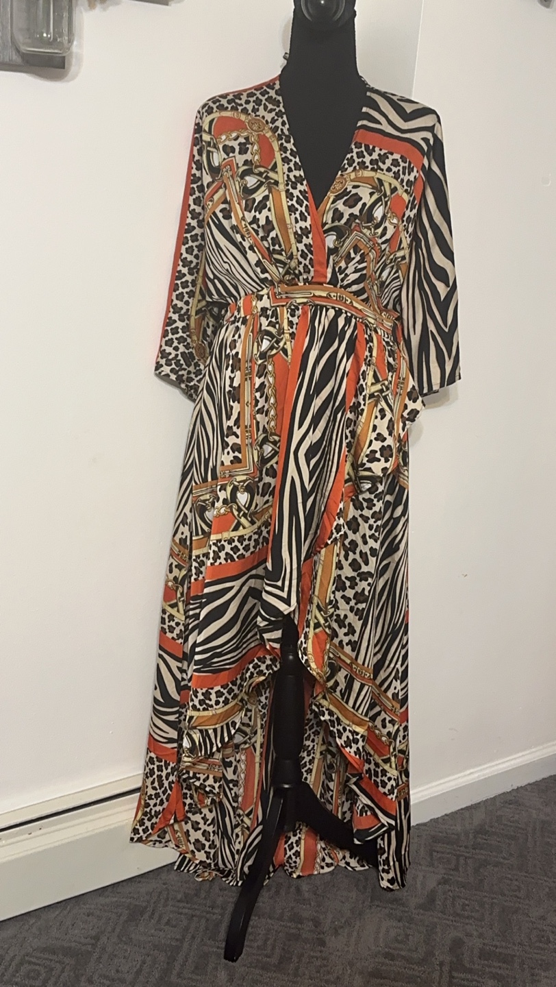 Animal Print Maxi Dress - photo 4