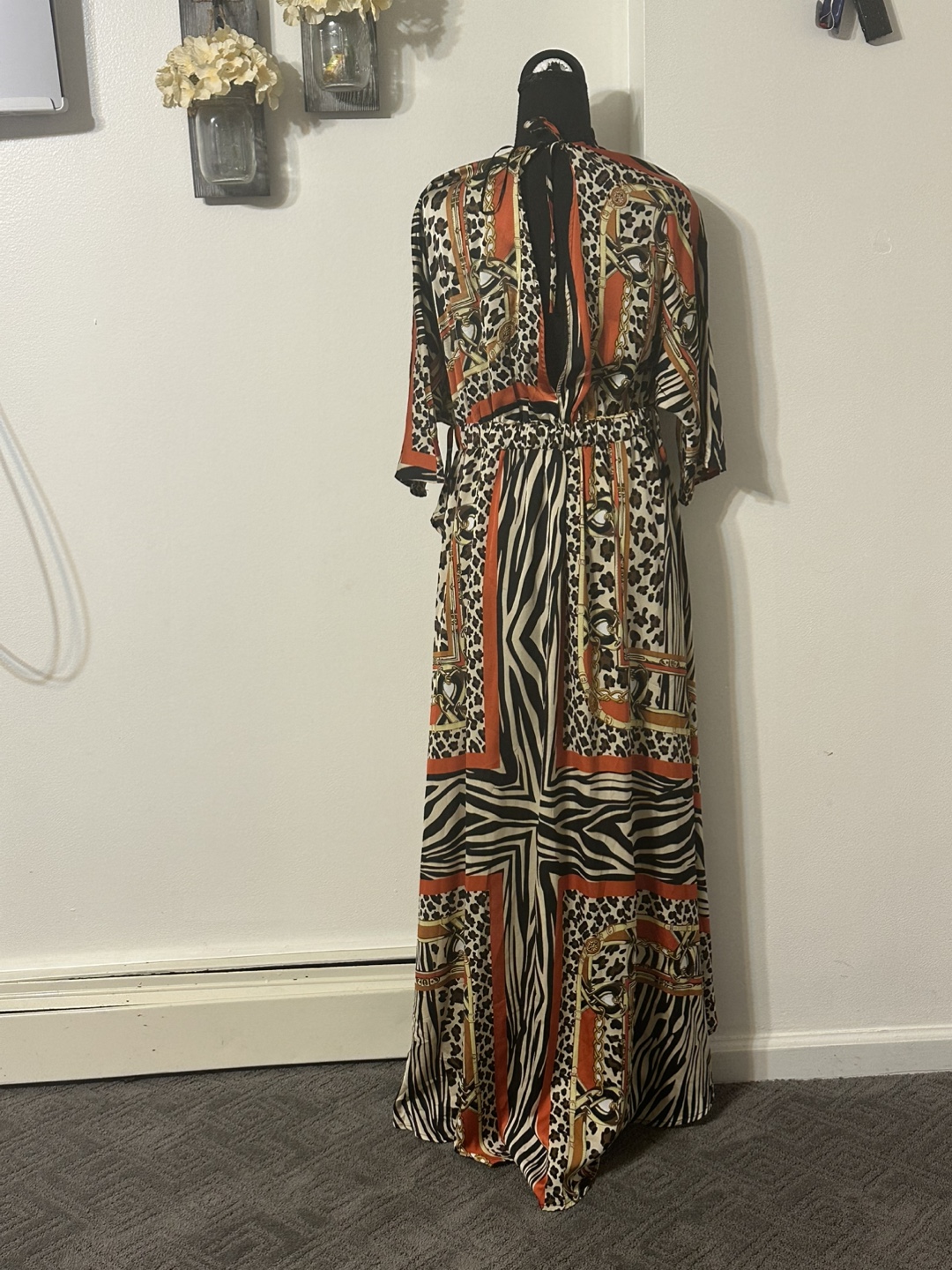 Animal Print Maxi Dress