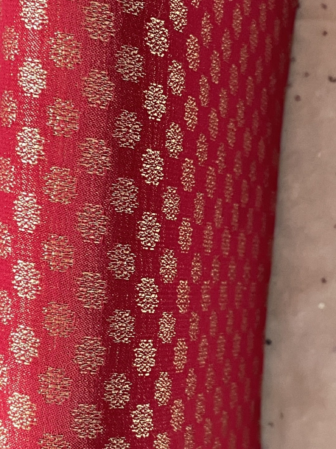 Large Red and Gold Wallet