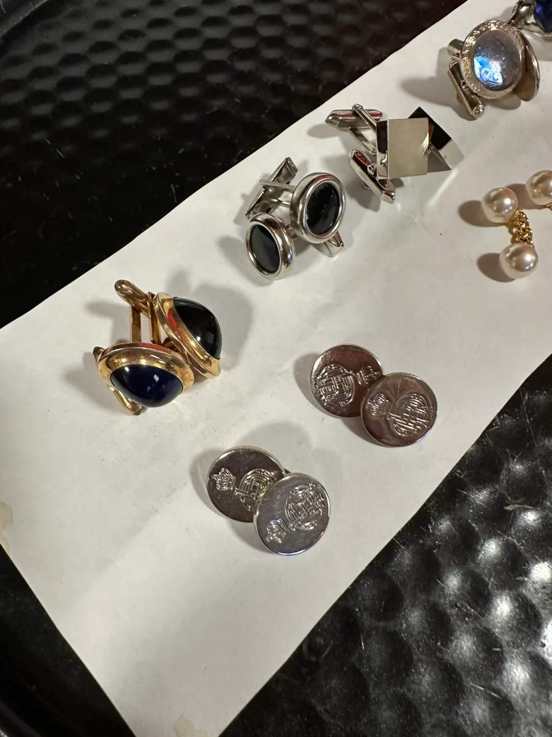 Vintage Cufflinks Lot of 8 image indicator(4)