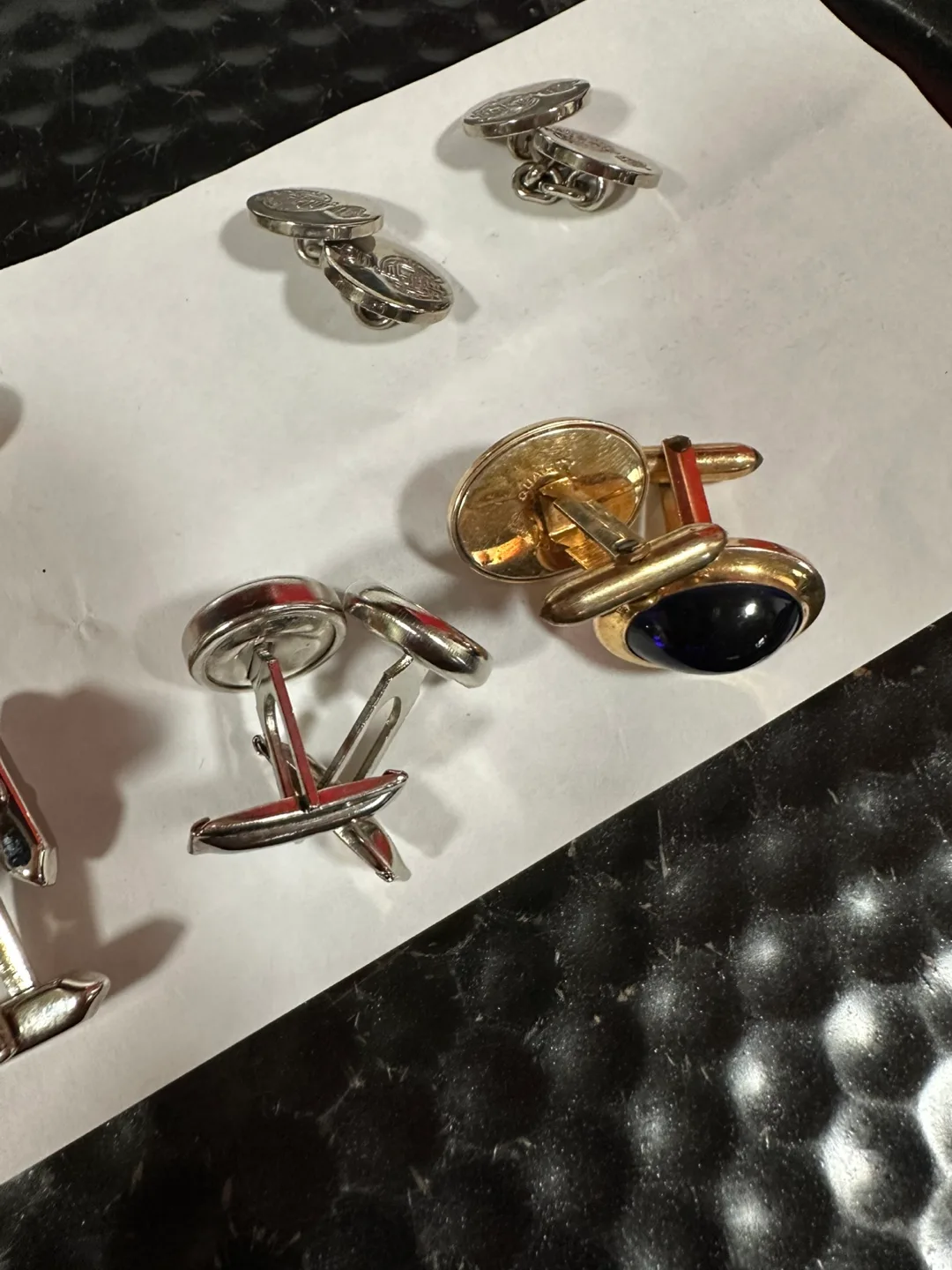 Vintage Cufflinks Lot of 8 image indicator(5)