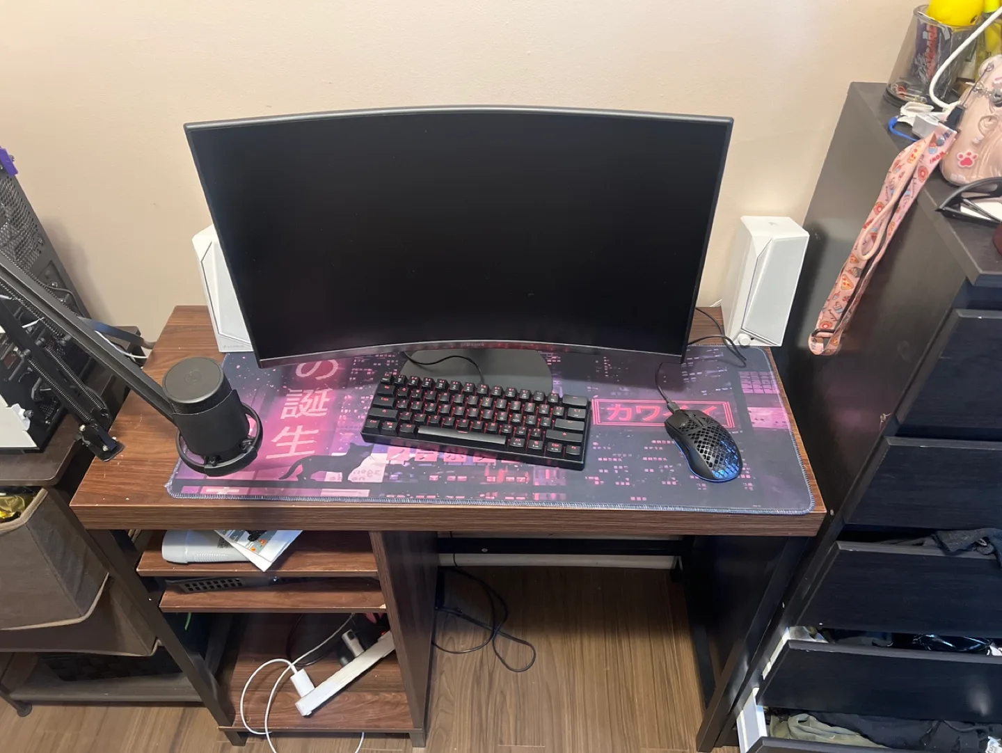 Computer Desk with Shelf thumbnail