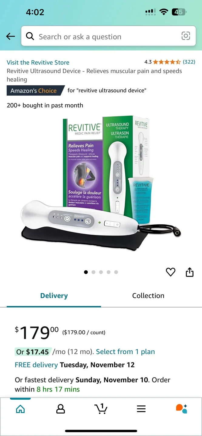 Revitive Ultrasound Device thumbnail