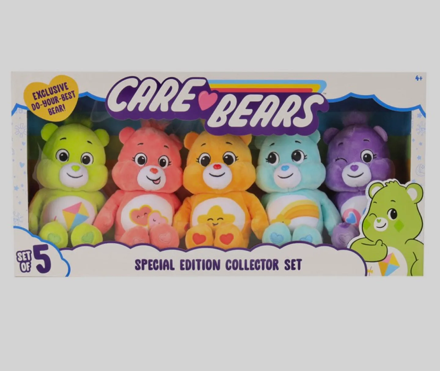 NIB Care Bears Fun Size Plush Special Ed. Box Set(5Pk) image indicator(2)