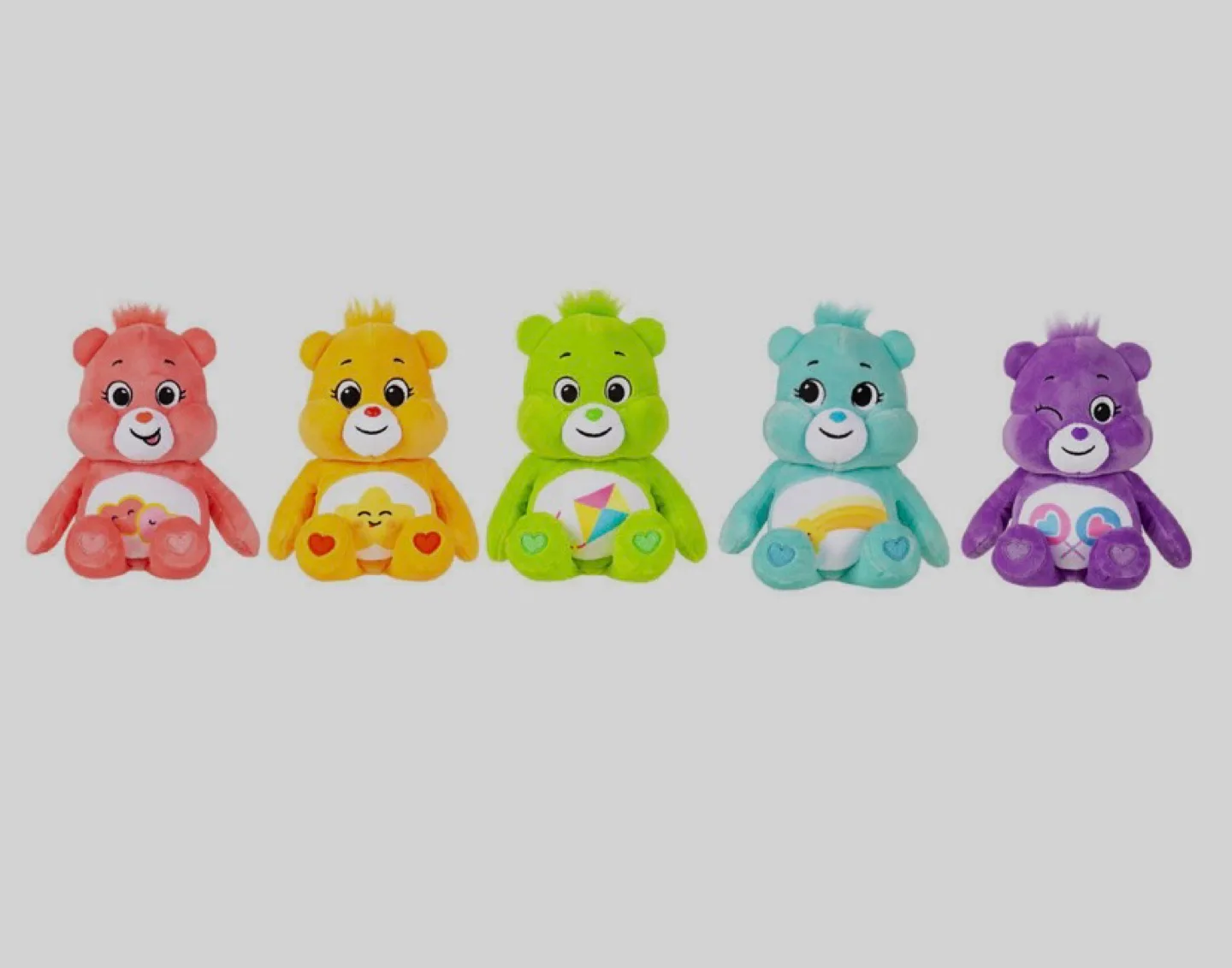 NIB Care Bears Fun Size Plush Special Ed. Box Set(5Pk) image indicator(3)