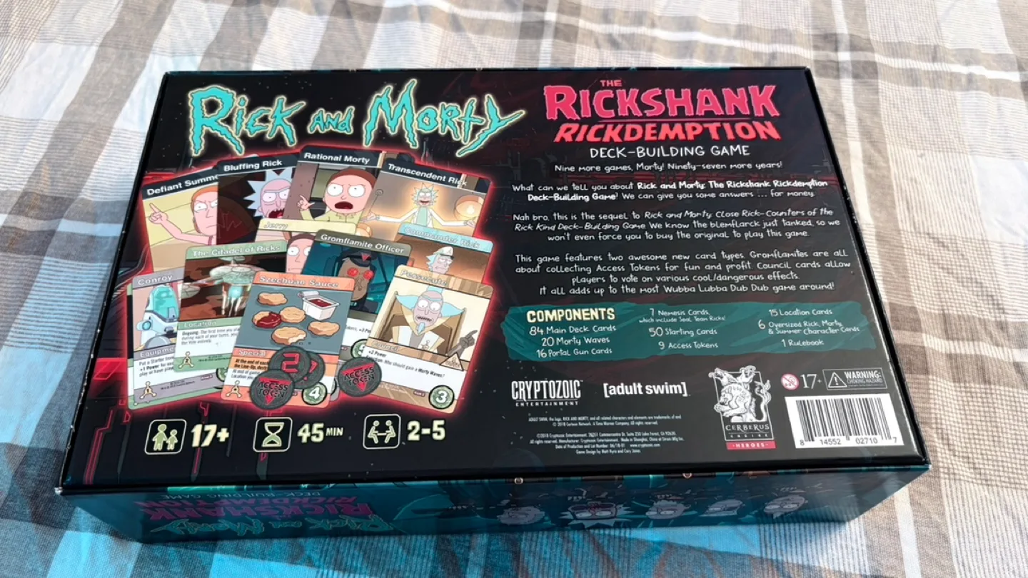 Rick and Morty: The Rickshank Rickdemption Deck-Building Game image indicator(2)