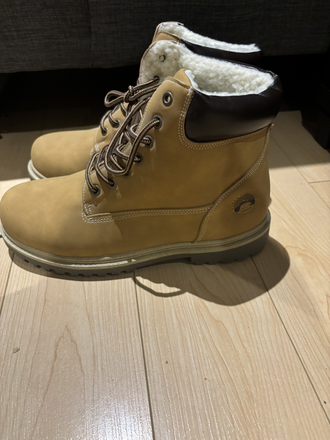 Men's Tan Winter Boots - photo 2