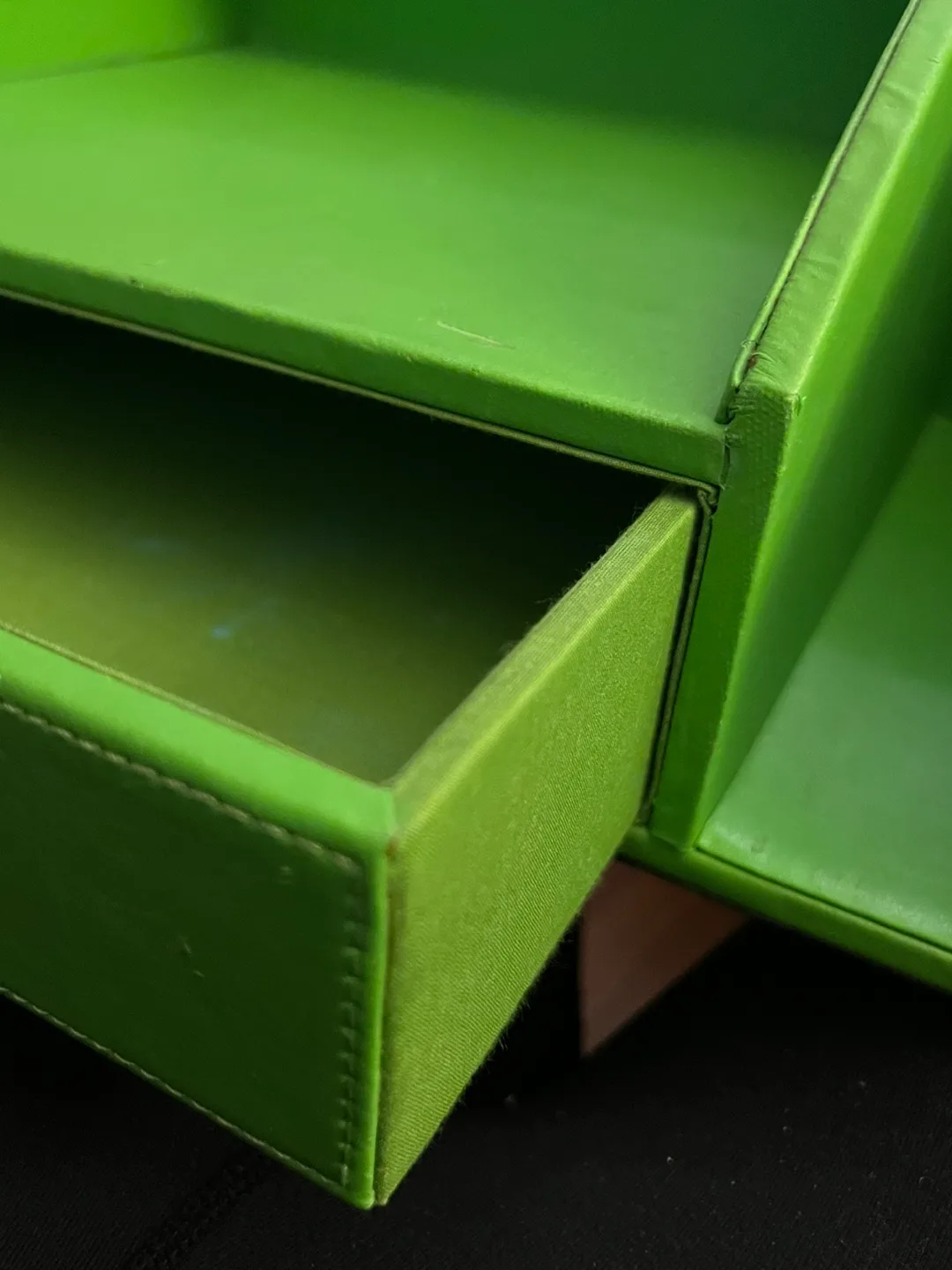 Green Desk Organizer with Drawer image indicator(4)