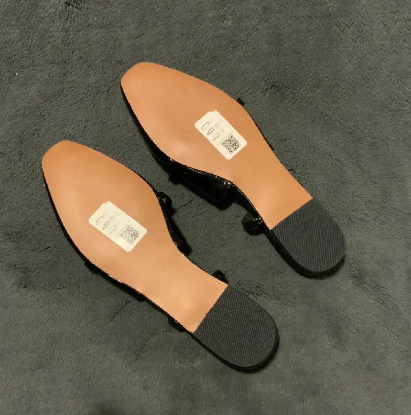 ASOS Slingback Flats with Gold Buckle image indicator(4)