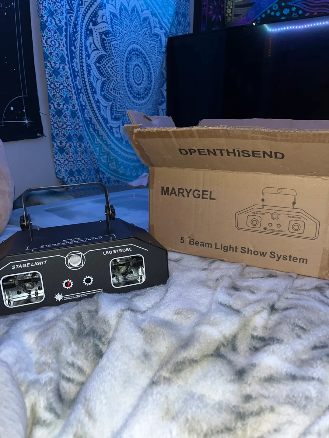 5 Beam Stage Light Show System image indicator(2)