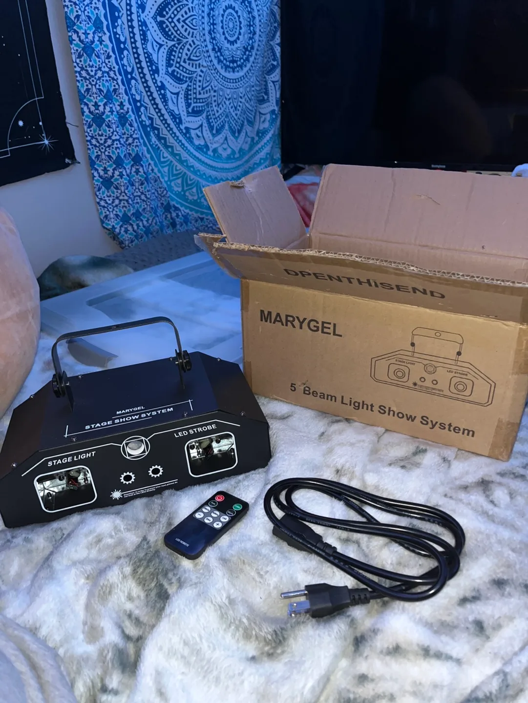 5 Beam Stage Light Show System image indicator(3)