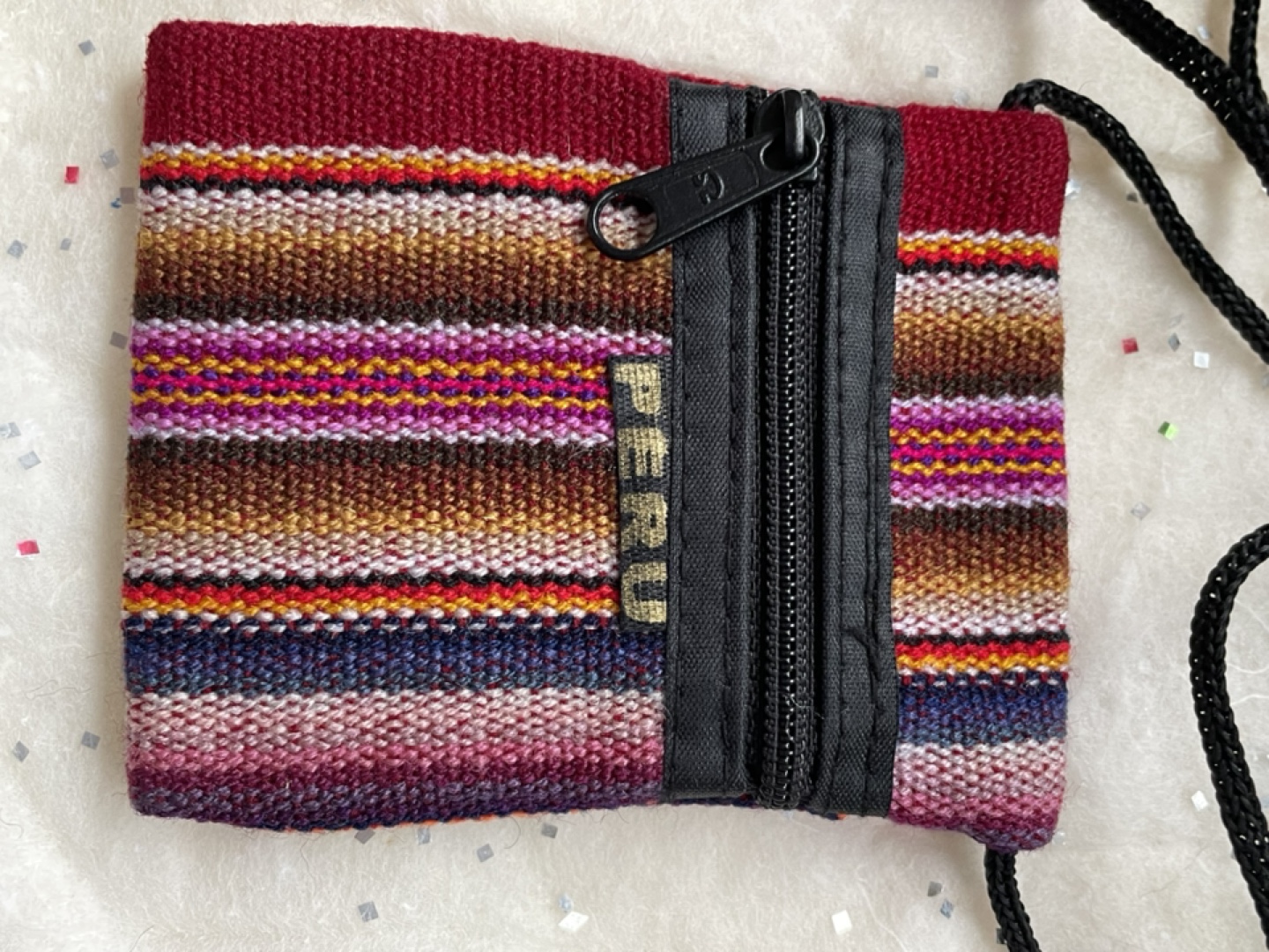 Two Peruvian Woven Mini Bags - photo 2